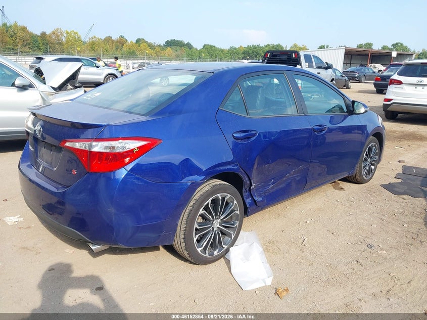 Vin: 2t1burhe8ec080422, lot: 46652639, toyota corolla s plus 20144