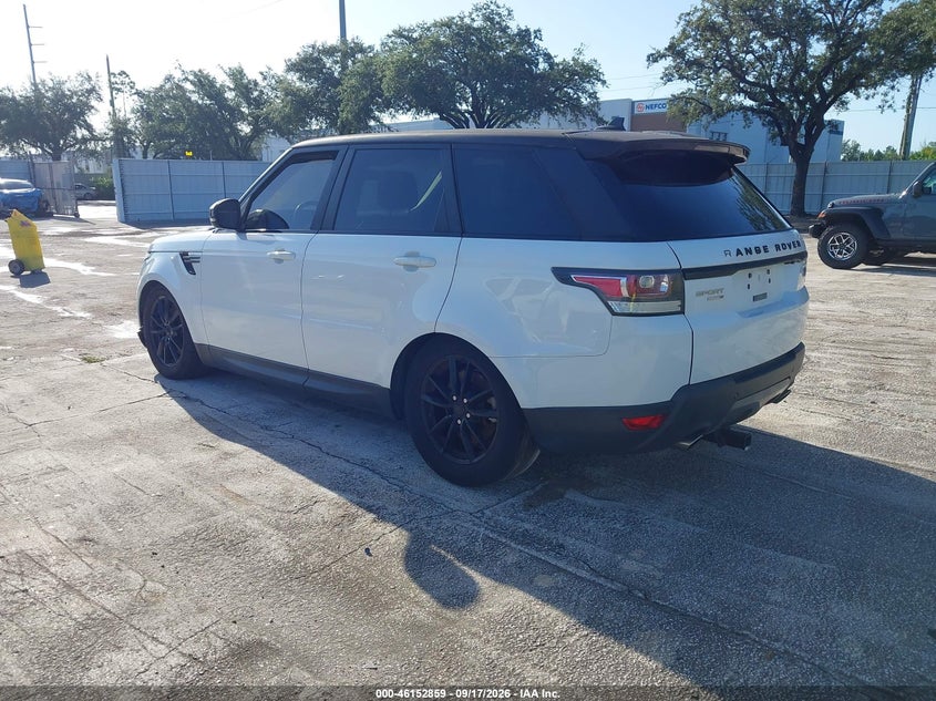 Vin: salwg2pf9ga122591, lot: 46652644, land rover range rover sport 3.0l v6 supercharged se 20163