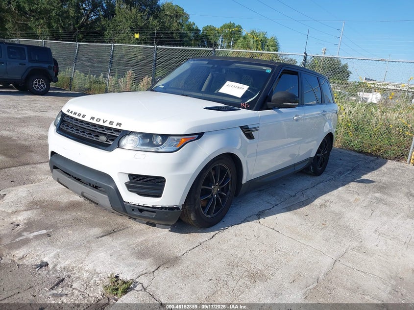 Vin: salwg2pf9ga122591, lot: 46652644, land rover range rover sport 3.0l v6 supercharged se 20162