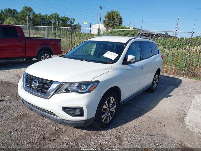 Vin: 5n1dr2mn9jc625954, lot: 46652648, nissan pathfinder s 20182