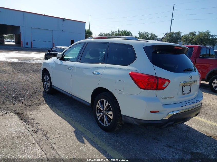 Vin: 5n1dr2mn9jc625954, lot: 46652648, nissan pathfinder s 20183
