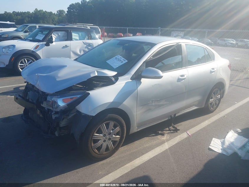 Vin: 3kpa24ad3pe518967, lot: 46652655, kia rio lx 20232