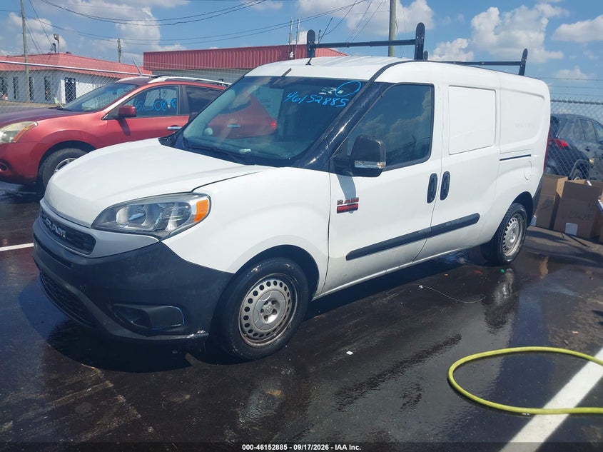 Vin: zfbhrfab4l6p58133, lot: 46652670, ram promaster city tradesman 20202