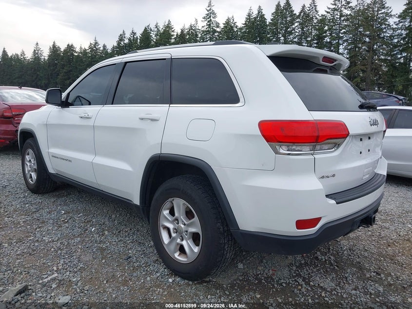 Vin: 1c4rjfag6ec242283, lot: 46652684, jeep grand cherokee laredo 20143