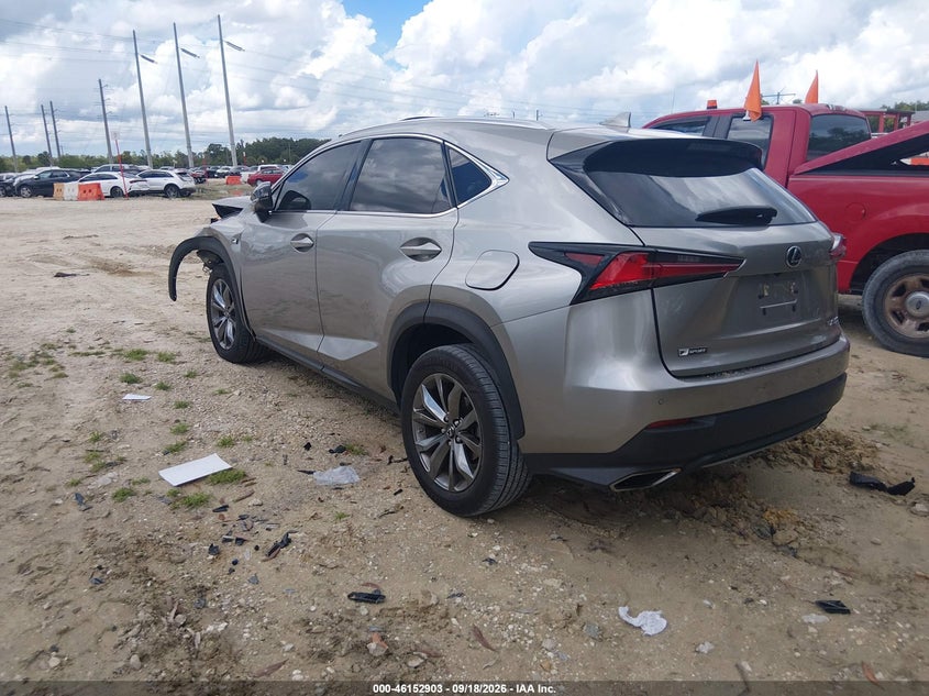 Vin: jtjsarbz2m2185634, lot: 46652688, lexus nx nx 300 f sport 20213
