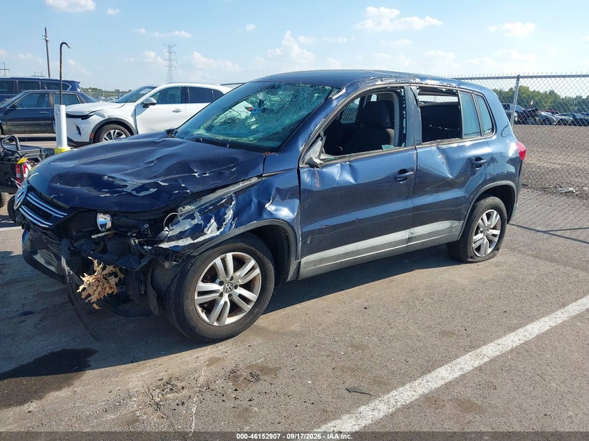 Vin: wvgav7ax8cw589712, lot: 46652692, volkswagen tiguan s 20122