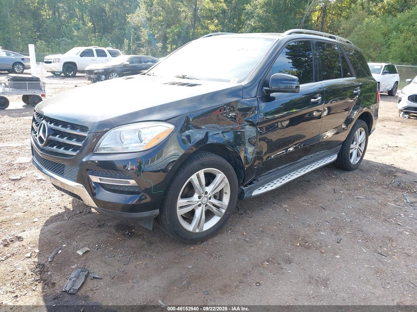 Vin: 4jgda5hb4fa617546, lot: 46652725, mercedes-benz ml 350 4matic 20152