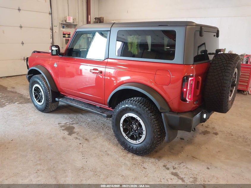 Vin: 1fmde5ch6nlb84668, lot: 46652754, ford bronco outer banks 20223