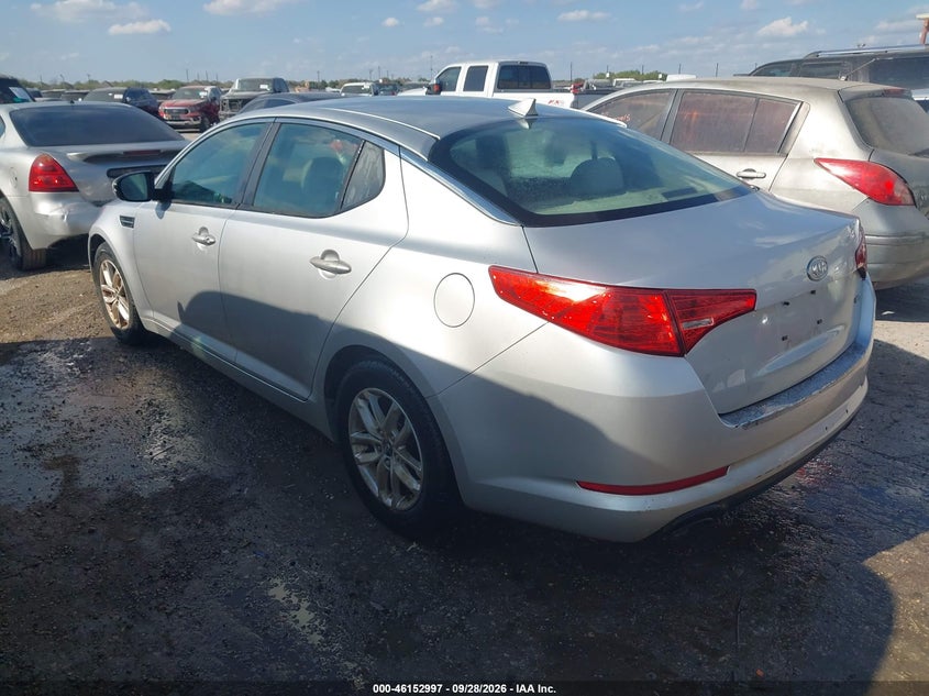 Vin: knagm4a79b5131307, lot: 46652796, kia optima lx 20113
