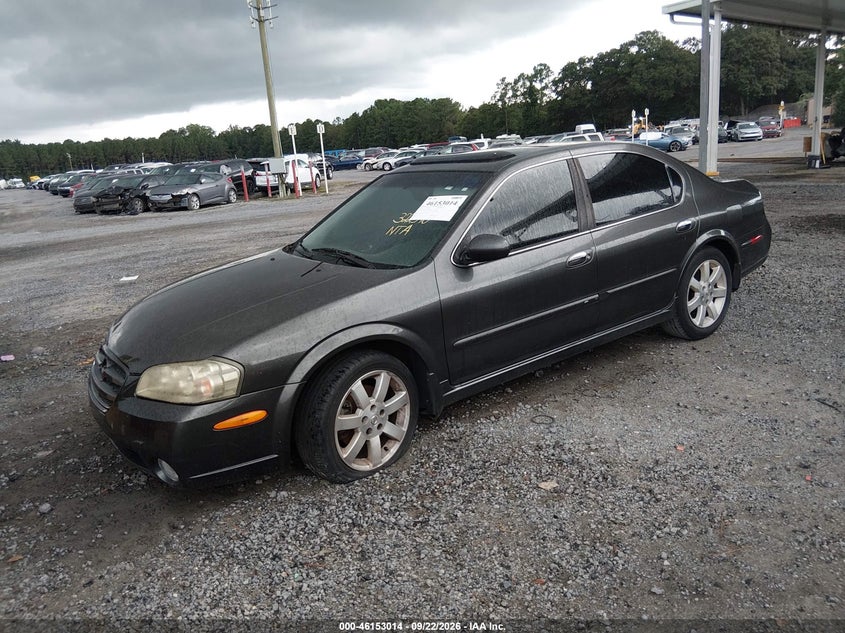 NISSAN MAXIMA 2002 VIN JN1DA31A72T322548