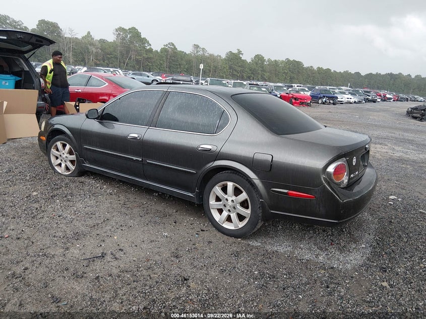 NISSAN MAXIMA 2002 VIN JN1DA31A72T322548