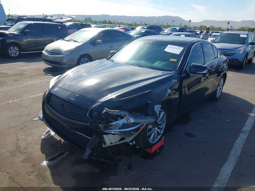Vin: jn1ev7ap4hm737091, lot: 46652827, infiniti q50 3.0t premium 20172