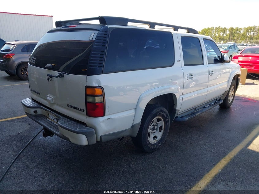 CHEVROLET SUBURBAN 1500 2005 VIN 3GNFK16Z75G226448