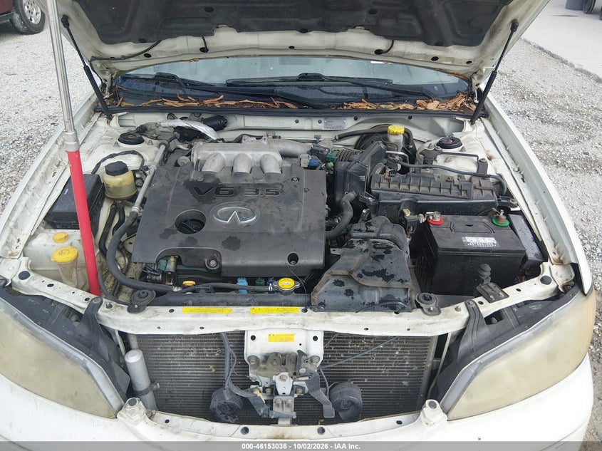 INFINITI I35 2004 VIN JNKDA31A44T209834