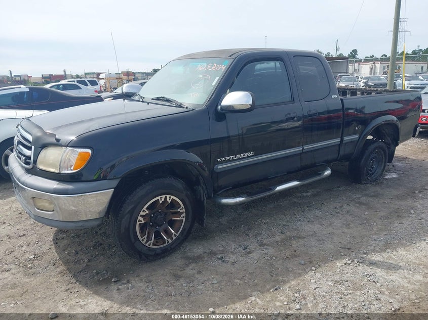 2000 Toyota Tundra Sr5 V8, Обычный износ, IAAI, VIN 5TBRT3411YS009696 — фото 2