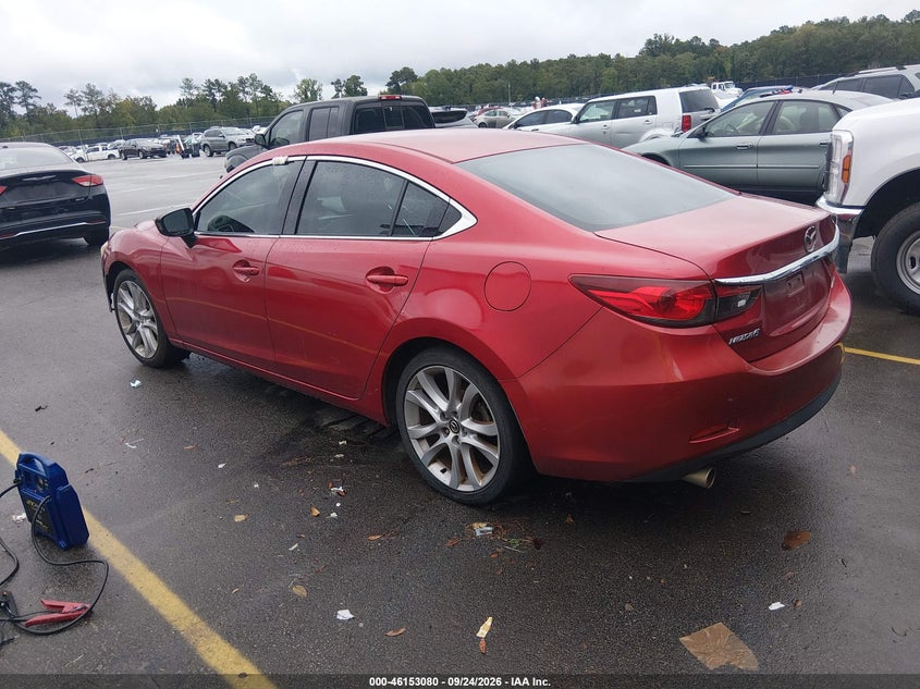 Vin: jm1gj1v50g1439578, lot: 46652879, mazda mazda6 i touring 20163