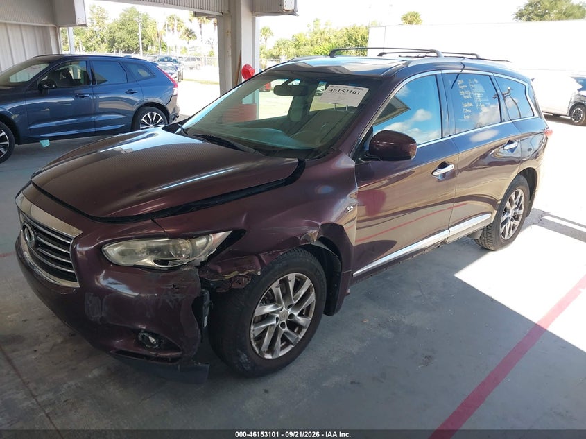 Vin: 5n1al0mn3fc558249, lot: 46652900, infiniti qx60 20152