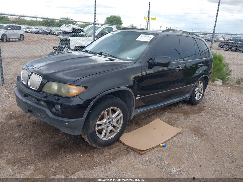BMW X5 2006 VIN 5UXFB53586LV23569