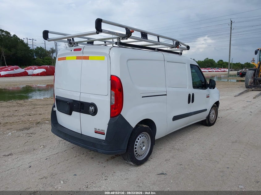 Vin: zfbhrfab1m6s83400, lot: 46652929, ram promaster city tradesman 20214