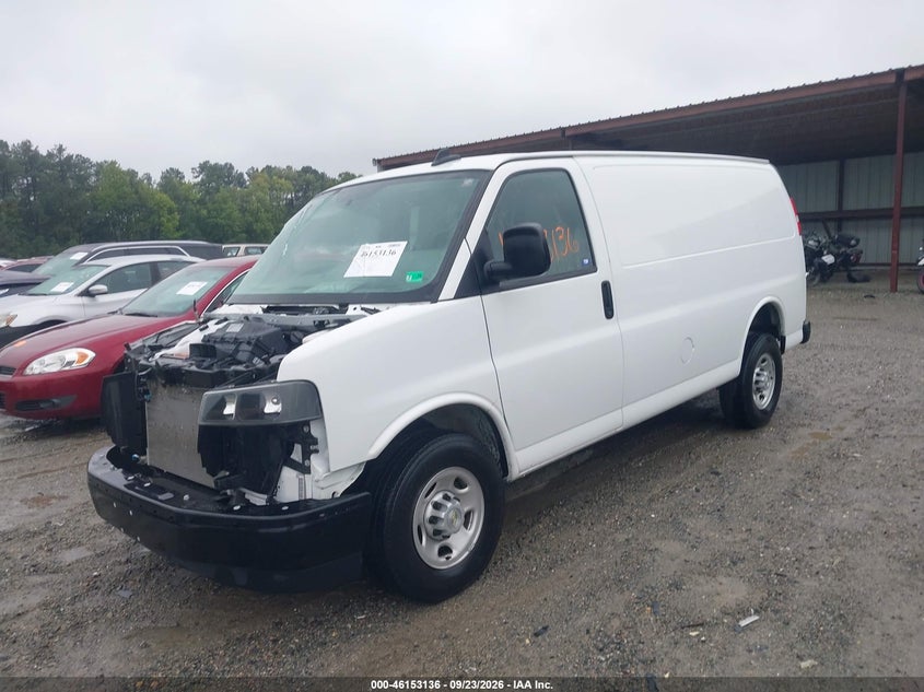 Vin: 1gcwgafp9r1188315, lot: 46652935, chevrolet express cargo rwd 2500 regular wheelbase wt 20242