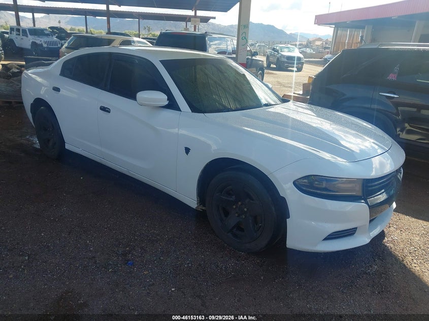Vin: 2c3cdxat4fh778815, lot: 46652962, dodge charger police 20151