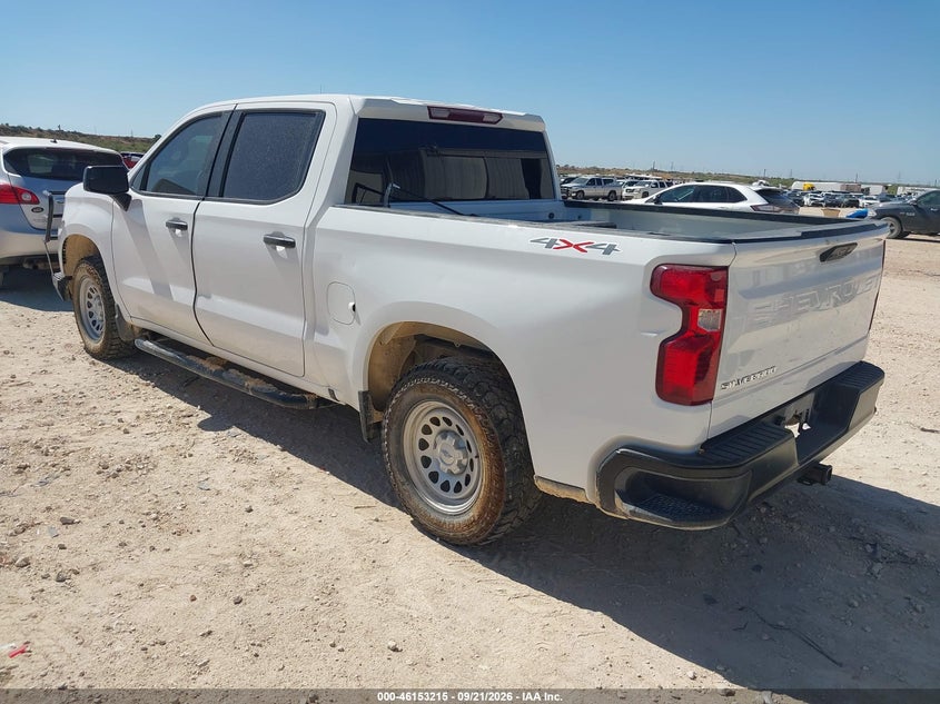 Vin: 2gcudaed4p1146827, lot: 46653014, chevrolet silverado 1500 4wd  short bed wt 20233