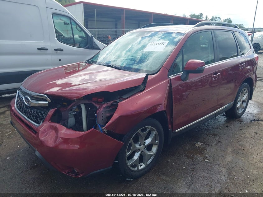 Vin: jf2sjauc6fh449890, lot: 46653020, subaru forester 2.5i touring 20152