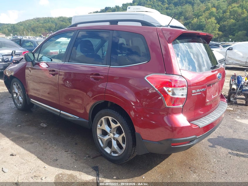 Vin: jf2sjauc6fh449890, lot: 46653020, subaru forester 2.5i touring 20153