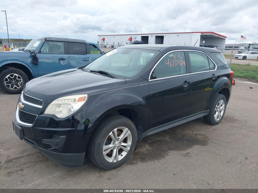 Vin: 2gnalaek1f1103900, lot: 46653058, chevrolet equinox ls 20152
