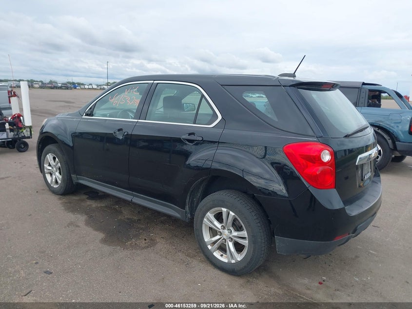 Vin: 2gnalaek1f1103900, lot: 46653058, chevrolet equinox ls 20153