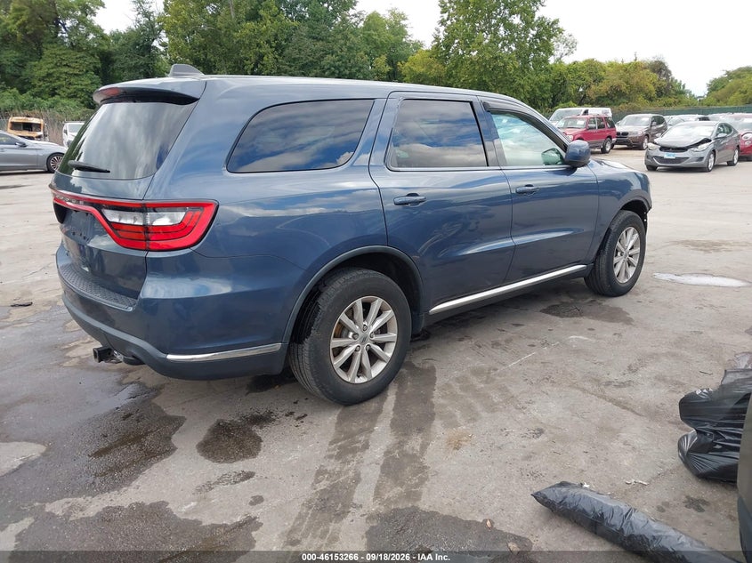 Vin: 1c4rdjag0kc659727, lot: 46653065, dodge durango sxt awd 20194