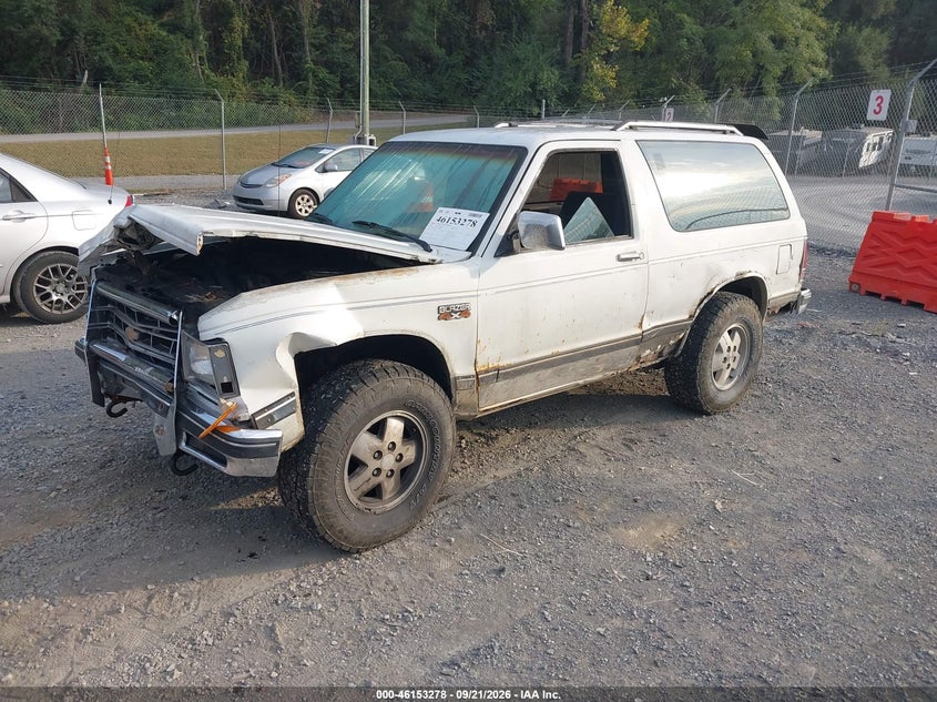 CHEVROLET BLAZER 1988 VIN 1GNCT18Z2J0170088