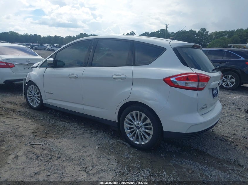 Vin: 1fadp5au3hl111346, lot: 46653162, ford c-max hybrid se 20173