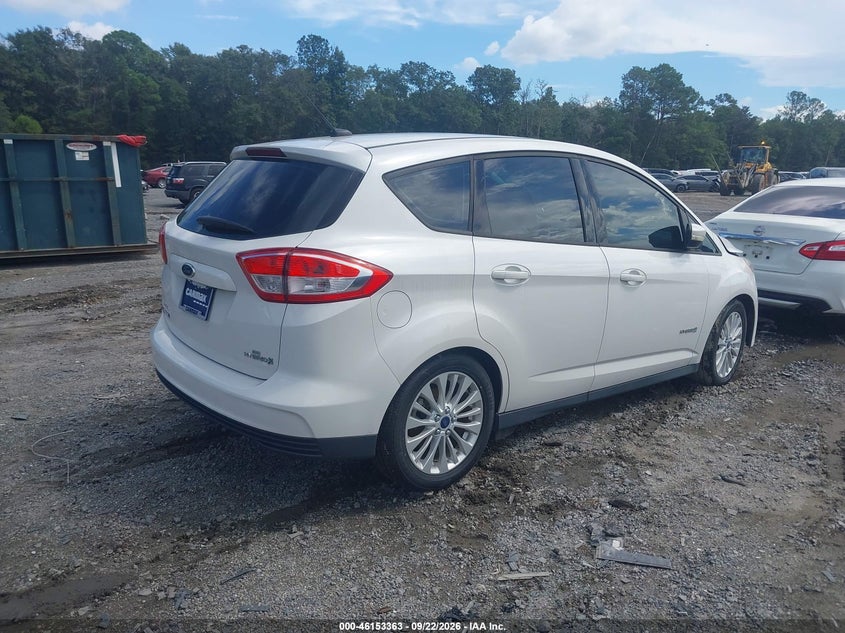 Vin: 1fadp5au3hl111346, lot: 46653162, ford c-max hybrid se 20174
