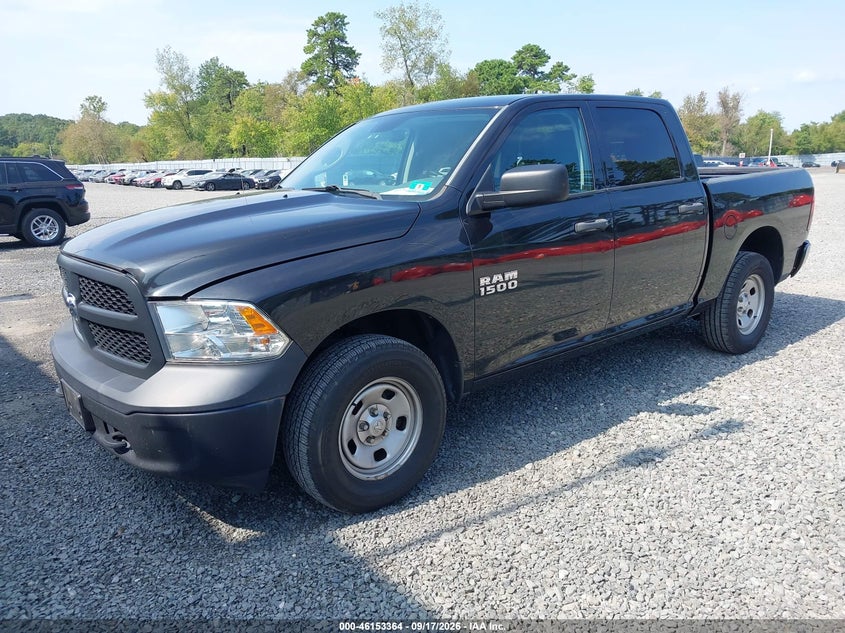 Vin: 1c6rr7kg9js166756, lot: 46653163, ram 1500 tradesman  4x4 5'7 box 20182