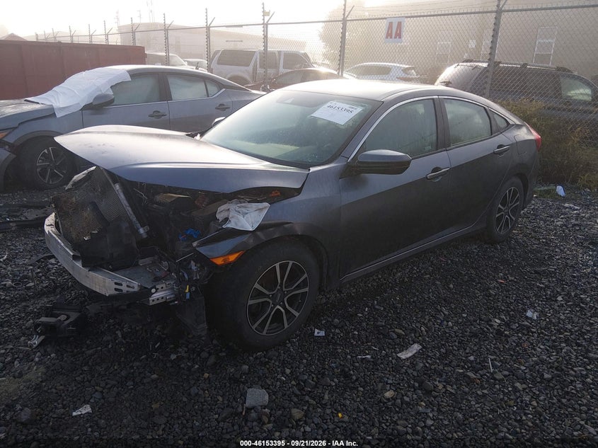 Vin: 2hgfc2f61kh590251, lot: 46653194, honda civic lx 20192