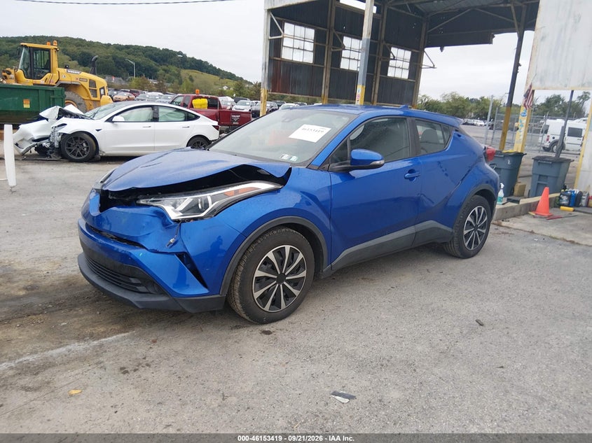 Vin: nmtkhmbx8kr081539, lot: 46653218, toyota c-hr le 20192