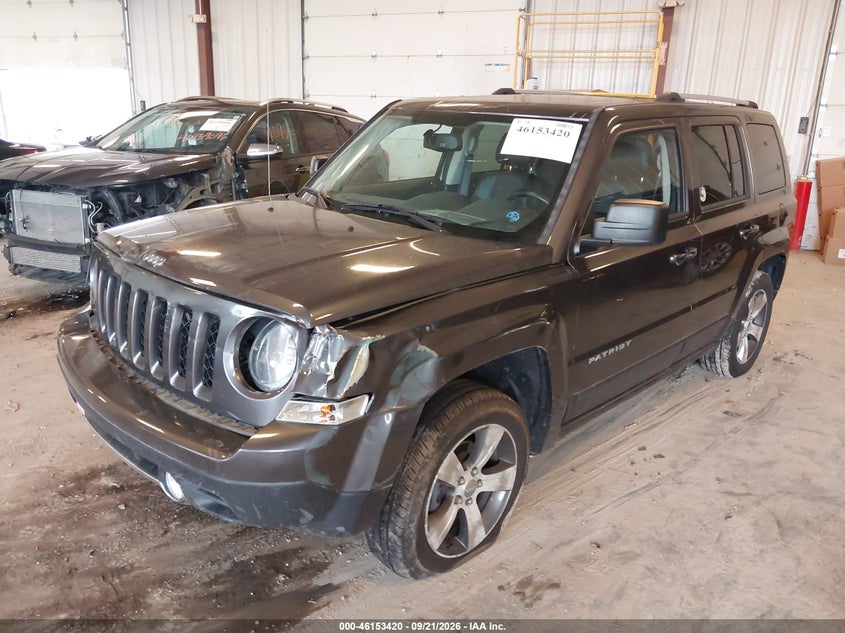 Vin: 1c4njrfb2gd522034, lot: 46653219, jeep patriot high altitude edition 20162