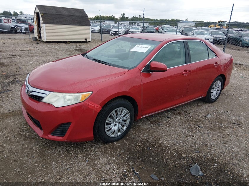 Vin: 4t4bf1fk0cr192685, lot: 46653259, toyota camry le 20122