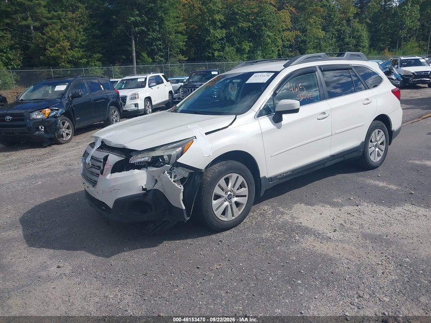 Vin: 4s4bsacc1f3322759, lot: 46653269, subaru outback 2.5i premium 20152