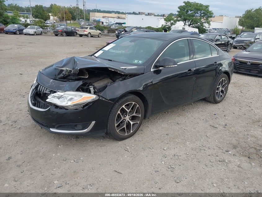 Vin: 2g4gl5ex7h9118357, lot: 46653272, buick regal turbo sport touring 20172