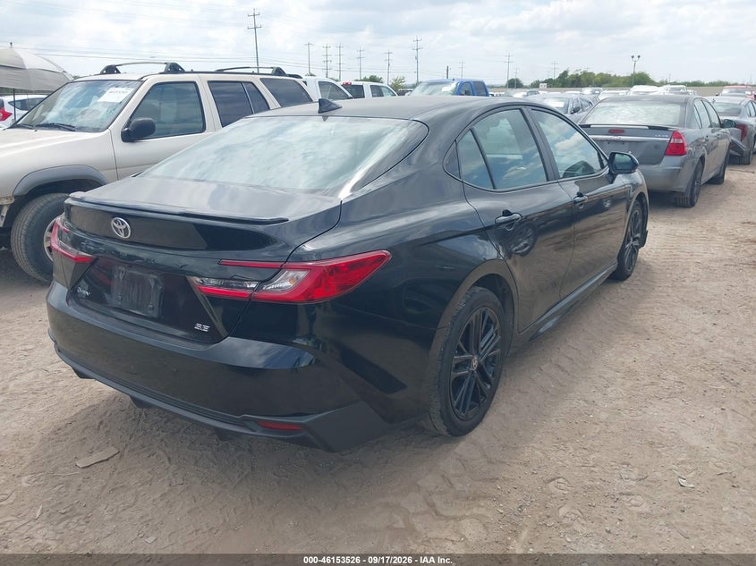 2025 TOYOTA CAMRY auction photo 4