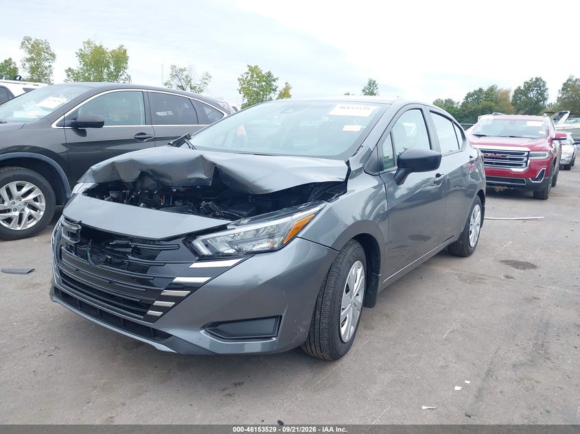 Vin: 3n1cn8dv4sl886772, lot: 46653328, nissan versa 1.6 s 20252