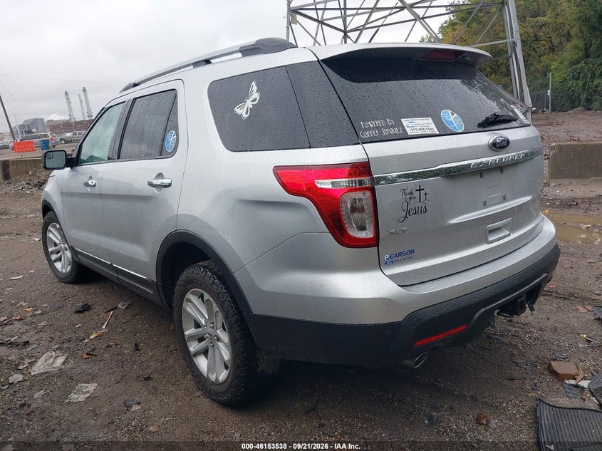 Vin: 1fm5k8d85dgb13272, lot: 46653337, ford explorer xlt 20133