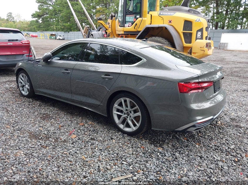 Vin: waufacf58ra070183, lot: 46653344, audi a5 sportback premium plus 45 tfsi quattro s tronic 20243