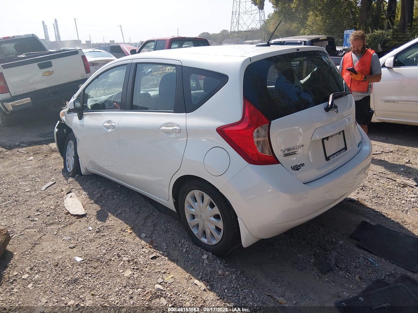 Vin: 3n1ce2cp1el374536, lot: 46653362, nissan versa note sv 20143
