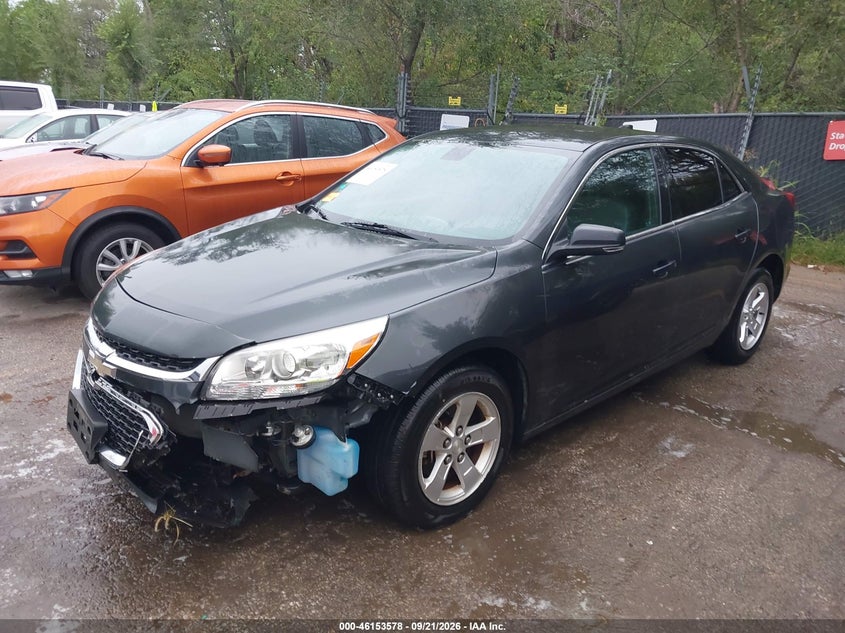 2016 Chevrolet Malibu Limited Lt, Front End, IAAI, VIN 1G11C5SA5GU161504 — photo 2
