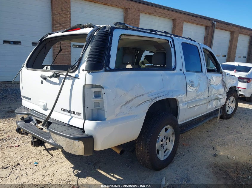 CHEVROLET SUBURBAN 1500 2004 VIN 3GNFK16Z94G289372