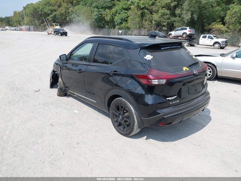 Vin: 3n1cp5dv2rl493663, lot: 46653404, nissan kicks sr xtronic cvt 20243