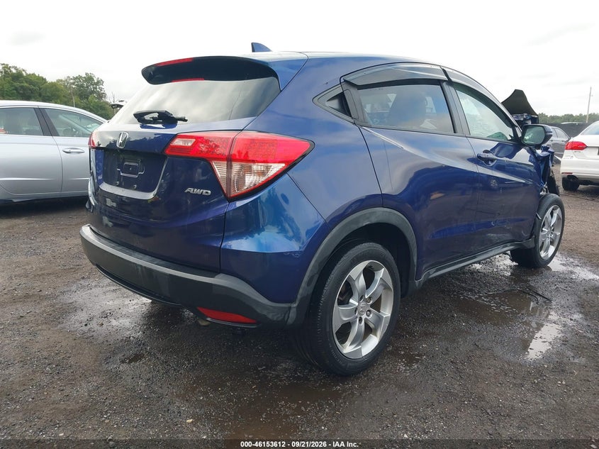 Vin: 3czru6h58hm701354, lot: 46653411, honda hr-v ex 20174